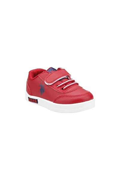 U.S. Polo Assn. CAMERON WT 9PR Kırmızı Kız Çocuk Sneaker Ayakkabı 100429457