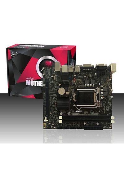 Afox Ih55-ma4 DDR3 Sata3 HDMI PCIE 16x V2.0 1156p Matx