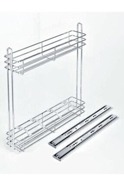 Genel Markalar Ta27 Frenli Teleskopik Yandan Raylı Şişelik Ve Deterjanlık Kap...