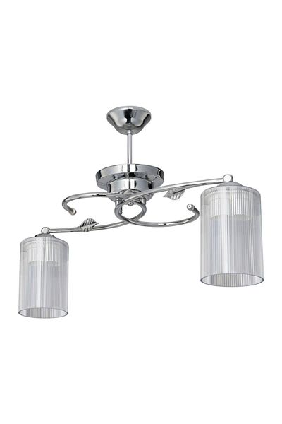 MANO Işıl 2-Piece Optical Transparent Headed Chandelier