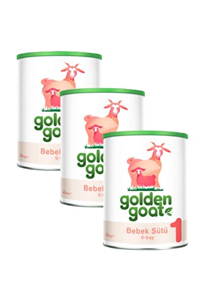 Golden Goat 1 Keçi Bebek Sütü 400 Gr X 3 Adet