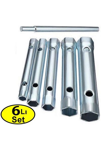 Neler Geldi Neler Sleeve Type Socket Wrench 6 Pieces Between 8 - 17 Mm