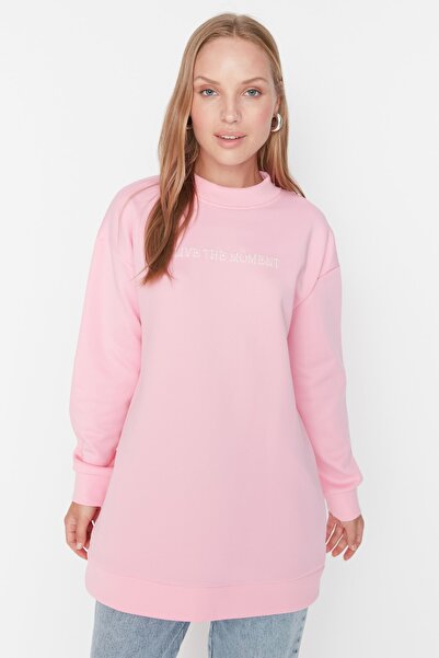 Trendyol Modest Sweatshirt - Rosa - Normal