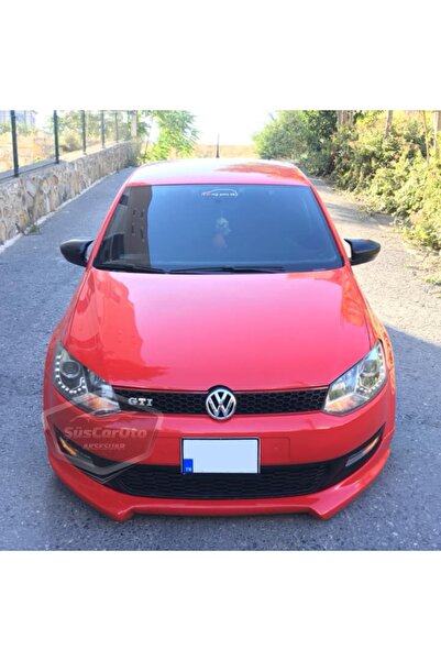ŞüsCarOto Vw Polo 6r-6c 2009-2017 Batman Yarasa Ayna Kapağı Piano Black Abs P...