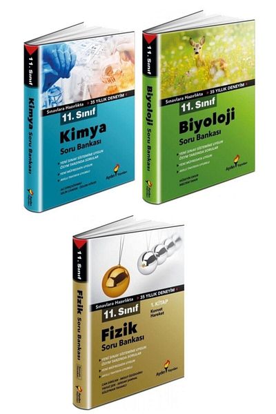 Aydın Yayınları 2023 - 11th grade Numerical Question Bank Set.
