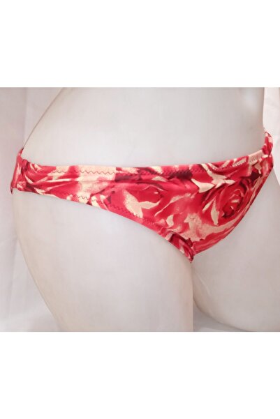 MasmaviMilla Women's Red Black Slip Bikini Bottom