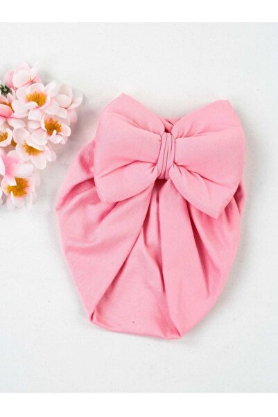 ÖZLEM BEBE القوس الوردي طفلة بونيه