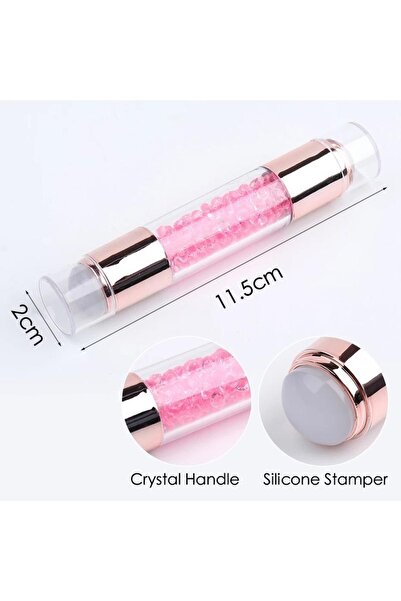 SİNKA S100 Stamper Nail Art 3d Çift Taraflı Baskı Ve Tırnak Desen Plakası 3 P...