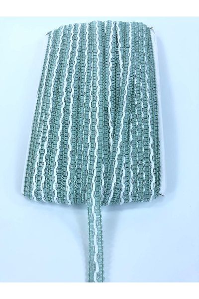 Hobigram Mint Green White Silver Glitter Water Stone Mortar Bandă decorativă – Bandă decorativă, Design elegant – Decorat
