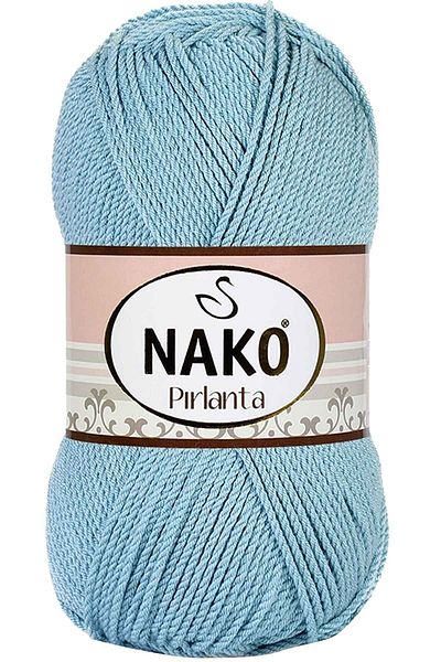 NAKO 1 Piece Diamond Amigurumi Hand Knitting Yarn Wool Azur 10482