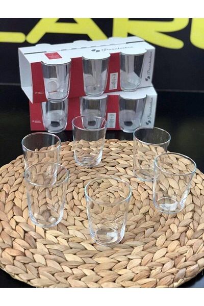Paşabahçe 420512 أوتو زجاج ماء 6 عبوات 250 سم مكعب