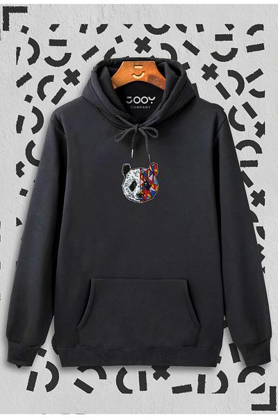 Jooy Company Hanorac negru unisex Stay True Tokyo Panda