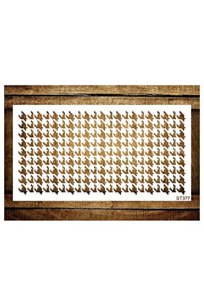 STENCİLTASARIM Stenccakes Stencil St377 Pasta, Kurabiye, Kek Süsleme Şablonları