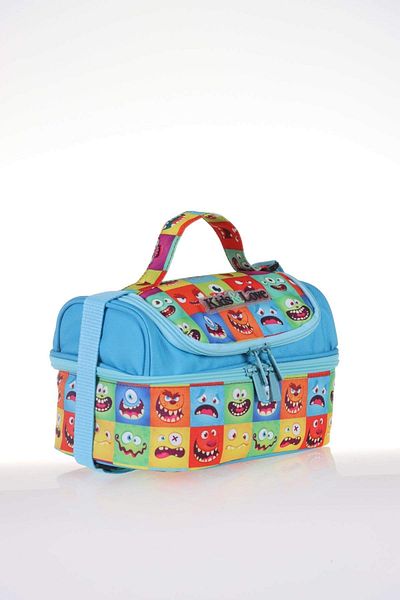 KAUKKO Кутия за обяд Kids & Love Design Сладко чудовище 24x15x15 (l7083)