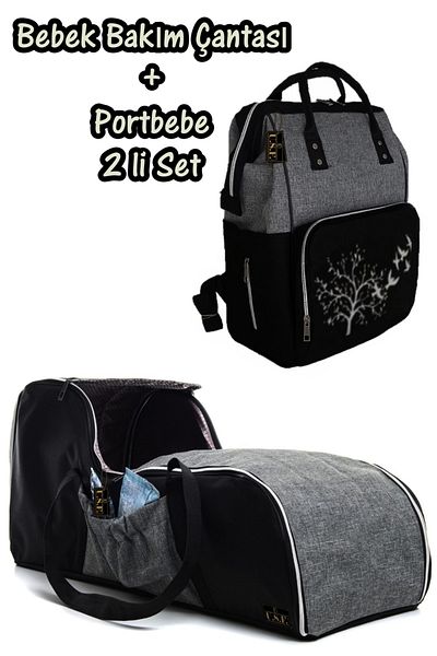 USF Carrycot Baby Carrier Stroller Baby Carrying Mother Baby Care Bag Double Set