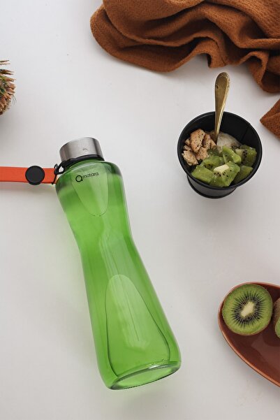 Qmatara Clear Green Glass Flask Premium 750Cc