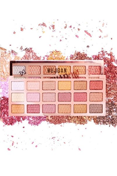 MUJGAN 18'li Kelebek Ambalajlı Sedefli Far Paleti E8015 No:1