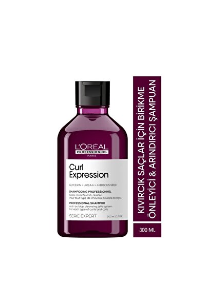 L'oreal Professionnel Serie Expert Curl Expression For Curly And Wavy Hair Shampoo 300 Ml