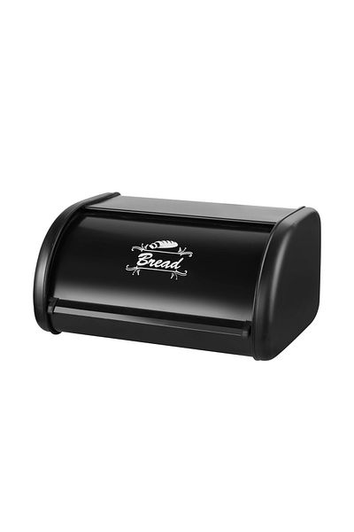 nilşah Sliding Bread Box-Black
