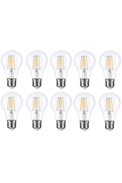 Heka 10'lu Led Ampul 6w 3000k E27 ( Gün Işığı ) Erd-95-10lu