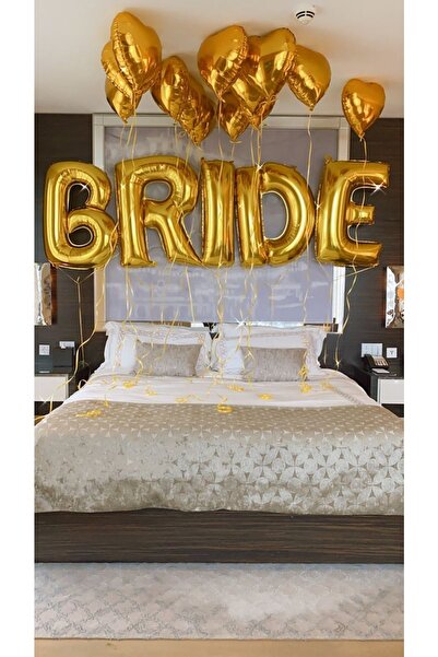 MFM Set de baloane din folie de aur de lux pentru petrecere