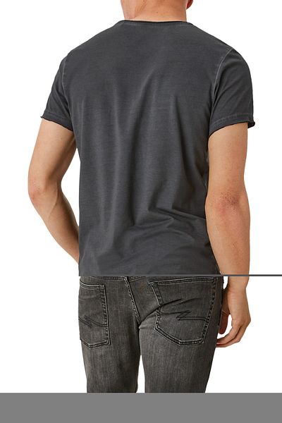 QS by s.Oliver T-Shirt - Grau - Figurbetont
