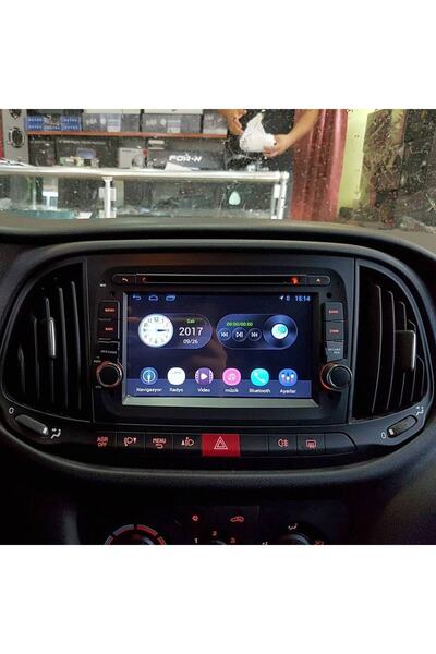 demirusta Fiat Doblo 2015-2022 Navigasyon Dvd Usb Bt Kamera Uyumlu