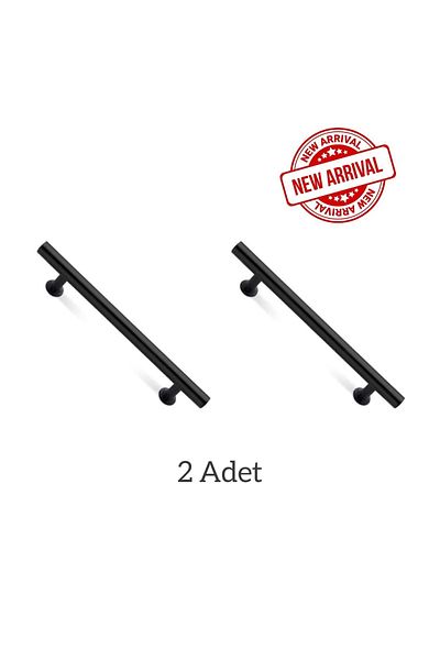 ARON 4122-320 Luxury Matte Black Stainless Handle Tv Unit - Kitchen Cabinet Drawer Furniture Handle 320mm