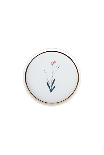 Porland Botanical Desen4 Tekli Düz Tabak 21cm