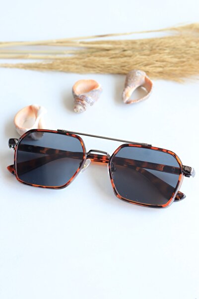 LOOKUP Unisex Sunglasses Uv 400 Protected New Fashion 2022 Leopard Frame Black Glass Vintage