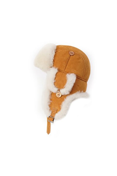 Mumcu's Leather Kışlık Kadın Pilot Şapkası