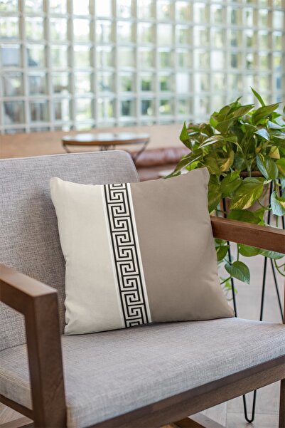 Viva Home 43x43cm Husă de pernă cu două fețe, țesătură premium din pene de tr...