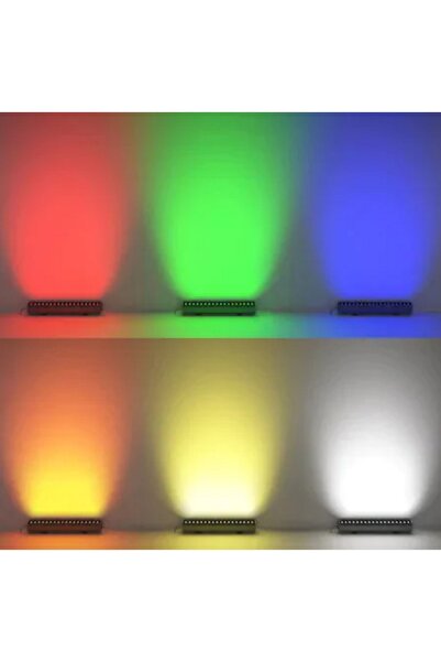 Ledmira 18w - 50cm (amber Rengi Işık) Wallwasher Duvar Ve Ağaç Boyama