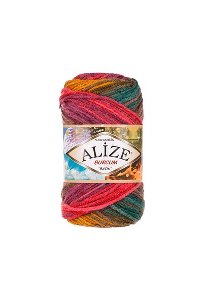 Alize Burcum Batik Hand Knitting Lanyard 3368