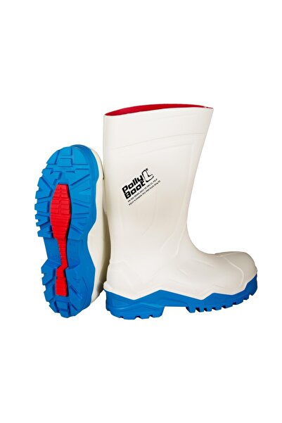 Polly Boot Power S4 Beyaz Renk Çelik Burunlu Çizme Bot