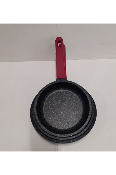 gülsan Elite Cast Iron Pan Set 18-20-22 cm