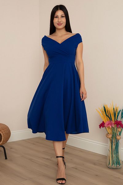 PULLIMM Off Shoulder Dress 844-2877