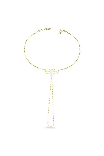 Silveranka 925 Ayar Gümüş Arı Tasarım Şahmeran Bileklik