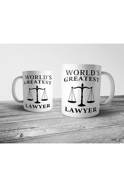 Pixxa World's Greatest Lawyer - Better Call Saul - كوب أبيض موديل 1