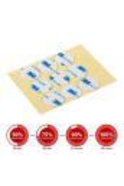 Hdg 250 Pieces Round Cut Double Sided Foam Tape 30 Mm Diameter - 3m Adhesive