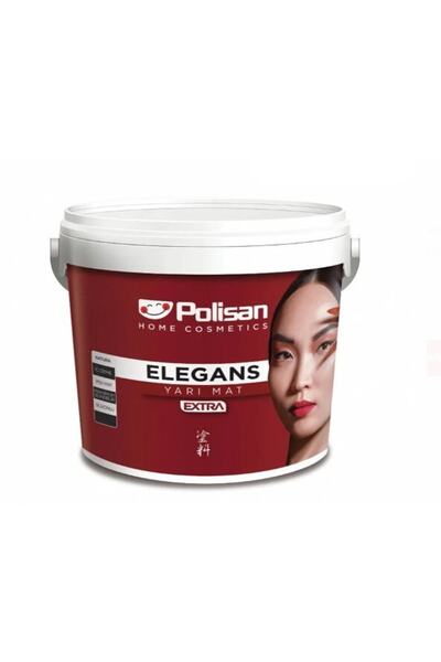 Polisan Elegans Extra Yarı Mat Antıbakteriyel Iç Cephe Boyası 7.5 Lt