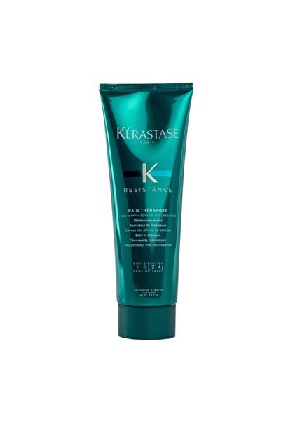 Kerastase Resistance Bain Therapiste For Heavily Damaged Hair Repairing Shampoo 250 Ml