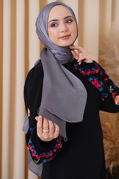 Afilva Women's Janjan Shawl Idol Series Smoked