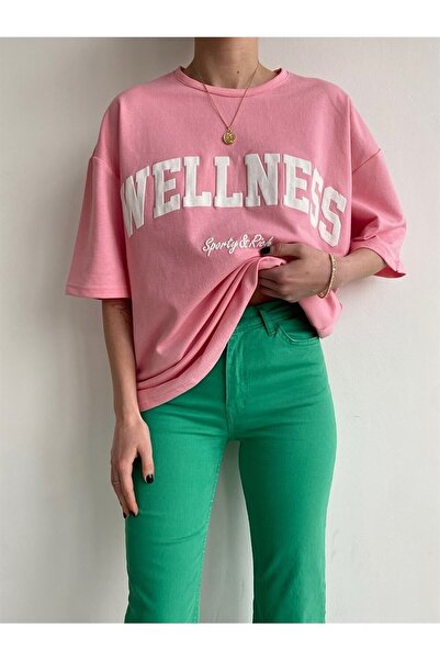 Machetta Μπλουζάκι Υπερμεγέθης Wellness Sporty & Rich Printed Oversize