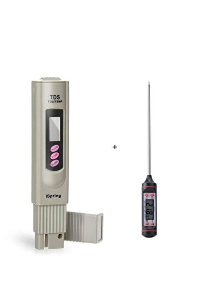 Micron Dijital Tds Metre Su Kalite Test Ölçüm Cihazı Dijital Gıda Termometres...