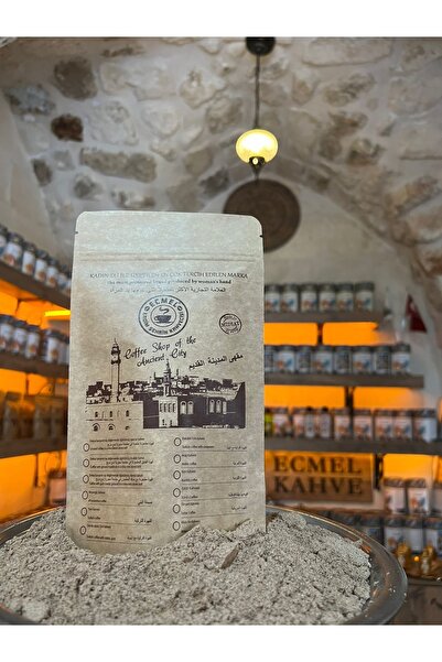 ECMEL KADİM ŞEHRİN KAHVECİSİ Damla Sakızlı Dibek Kahvesi 250 Gr Coffee With G...