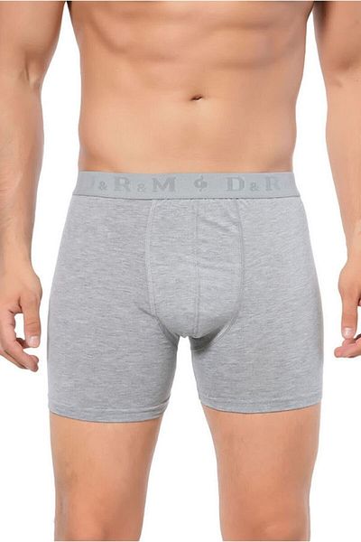 LÜXDRM Οικονομικό Πακέτο 3, Βαμβάκι & Lycra, Χτενισμένο Βαμβακερό, Ανδρικό Stretch Boxer 692