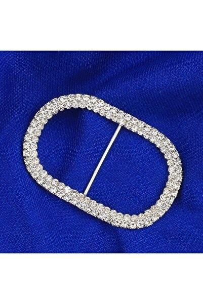 Bijuteri Moda Kristal Taşlı Abiye Gelin Tokası