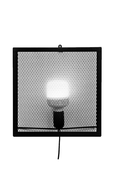 bodygym Black Decorative Table Top - Lamp Chandelier Square Lampshade