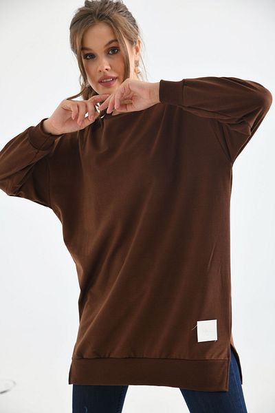 VOLT CLOTHİNG Bestickte Hijab-Tunika für Damen